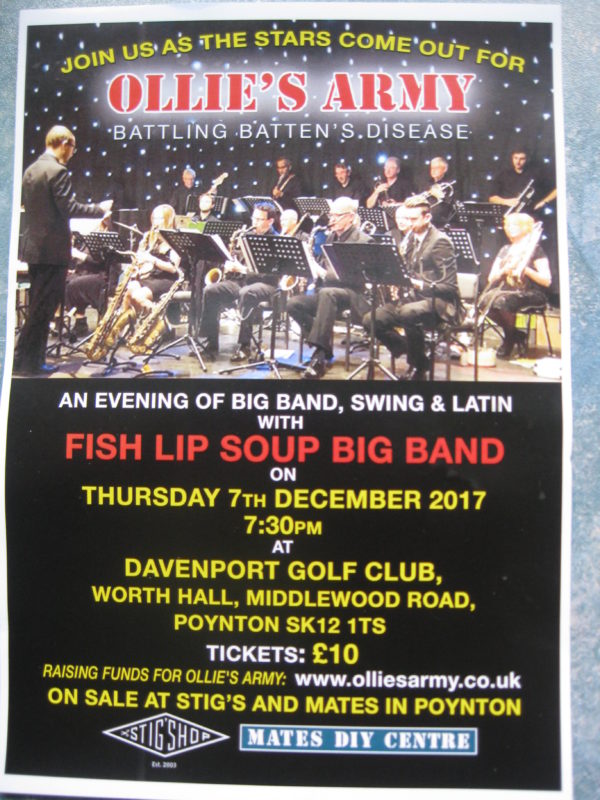 Ollies Army Swing and Latin Night with the Fish Lip Soup Big Band